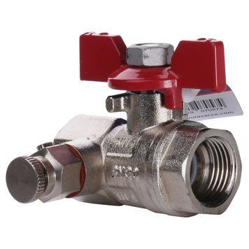 Кран шаровый полнопроходный ARCO VA30 1/2&Prime; 152203 (752203) з краном Маевського 000019849 фото