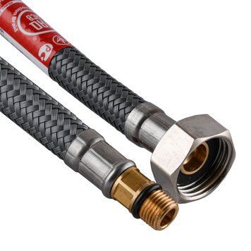Шланг для змішувача TUCAI М10х1/2&Prime; кор. 0,4м АНТИКОРОЗІЯ TAQ GRIF ACB 204279 000009432 фото