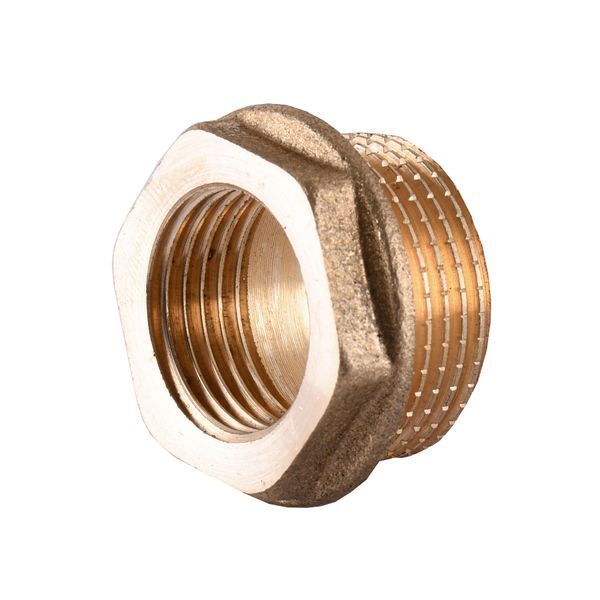 Футорка 3/4&Prime;х1/2&Prime;НВ латунная А0702А 000010500 фото