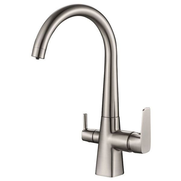 Смеситель для кухни под осмос Globus Lux LAZER GLLR-0999-8-STSTEEL 000019257 фото