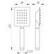 Душова лійка Globus Lux SUS-001Q-BB 000024949 фото 5
