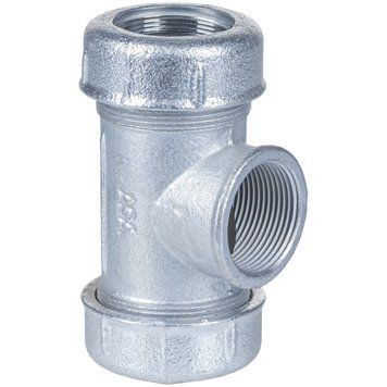 Соединение зажимное тройное с внутренней резьбой DN40(47,7-51,7 мм) х 1 1/2&Prime; TK AGAflex 000027789 фото