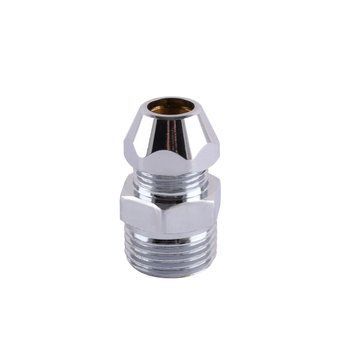 Цанга наружная SOLOMON 3/8&Prime;х1/2&Prime; хром 9004 000002194 фото