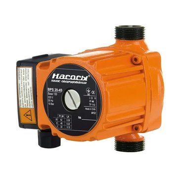 Насос циркуляційний NPO BPS 20-4S-130 шнур+гайки (уп.8) 4823121302497 фото