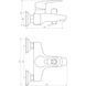 Змішувач для ванни DOMINO SIRIUS DSV-102NE 000017577 фото 5