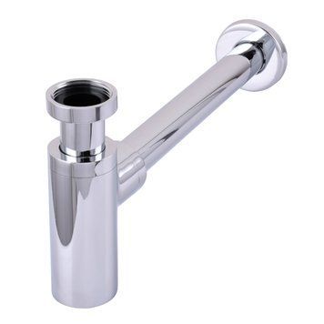 Сифон для раковин циліндричний Globus Lux GSB-32-125-00 1 1/4 &Prime;, хром, латунь 000027618 фото