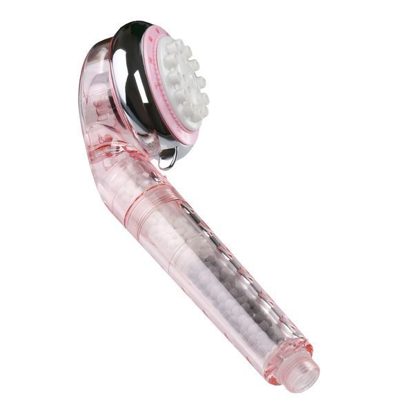 Лейка д/душа г/массаж. +КАРТРИДЖ (розовая) SFH-01 Pink 000015026 фото