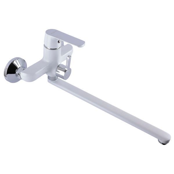 Смеситель для ванны Globus Lux Laguna GLA-0208-7-WHITE EURO 000022568 фото