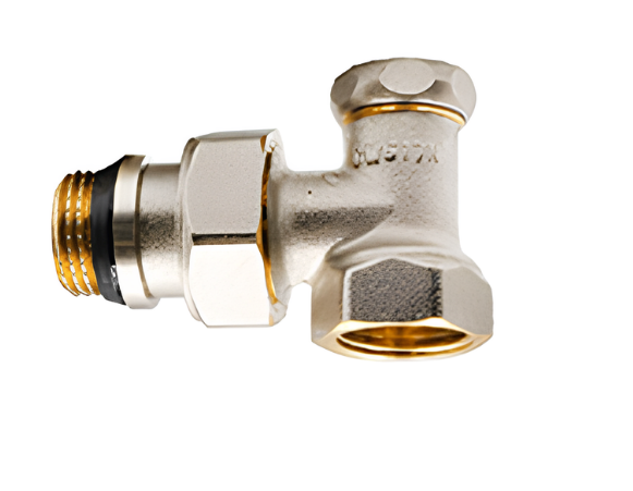 Кран радіаторний FADO NEW 1/2'' кутовий нижній RN02 фото