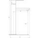 Смеситель для умывальника Globus Lux SICILIA SBQ-201-BB 000021170 фото 5