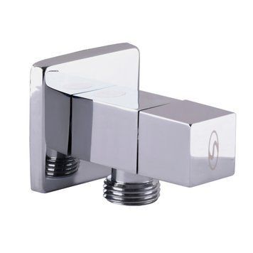 Кран напівобертовий кутовий SOLOMON 1/2&Prime;х3/4&Prime; CUBE 7078 000015032 фото