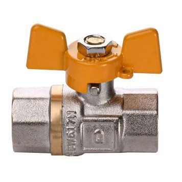 Кран шаровый прямой Q PROFESSIONAL 1/2&Prime; ВВ ЖБ PN40 QP151 000013975 фото