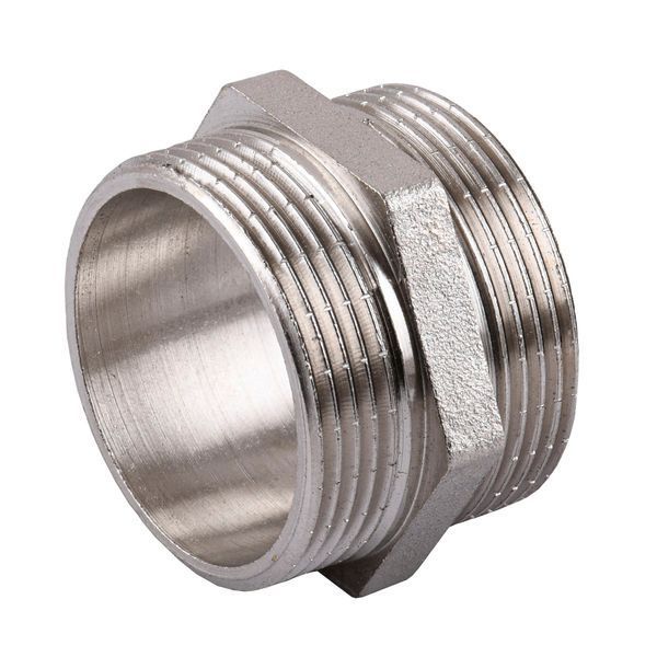 Ниппель 1 1/2&Prime;НН никелированный А0535А(нк) 000025094 фото