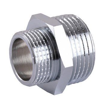 Ніпель SOLOMON 1/2&Prime;х1&Prime; ЗЗ хром 8208 000001297 фото