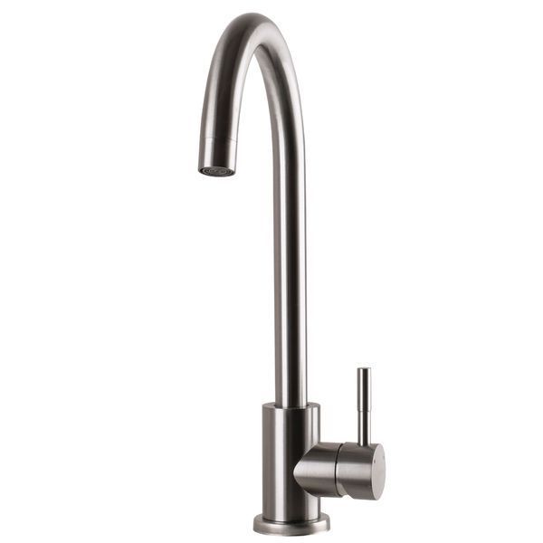 Смеситель для кухни EcoMIX ALPEN AISI-203S-WH 000024959 фото