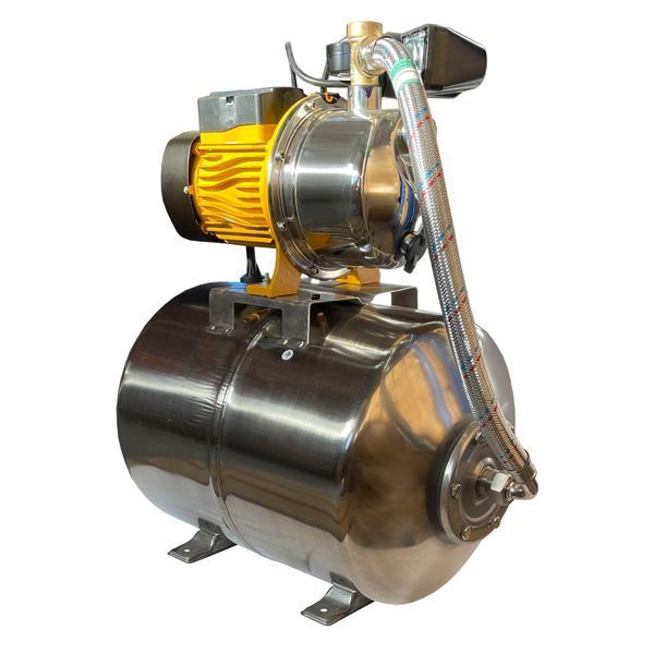 Насосная станция Optima JET100S-PL-50INOX 1,1кВт нержавейка на ГРЕБЁНКЕ 000019358 фото