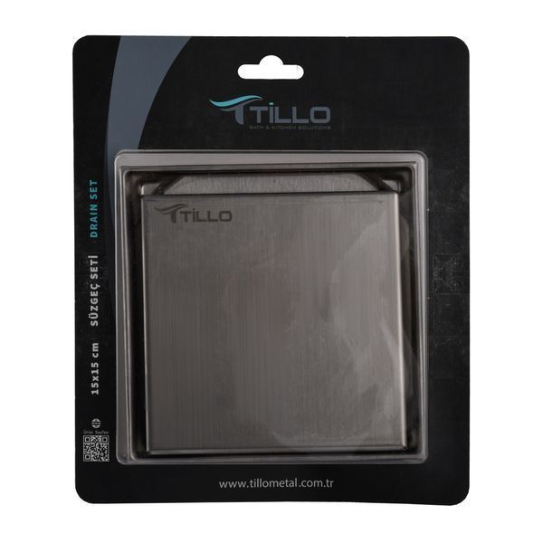 Трап душовий TILLO TM131-15 15х15см 000026801 фото