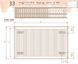 Радиатор стальной DeLonghi Radiators Compact Panel 33 TEK 900x400 мм, 1729 Вт, боковое подключение, артикул 0181749112 117391 фото 2