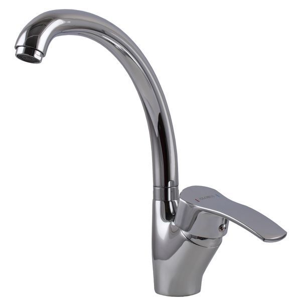 Змішувач для кухні Globus Lux QUEENSLAND GLQU-0203S-BIG боковий на ГАЙЦІ-(картридж Sedal) 000008756 фото