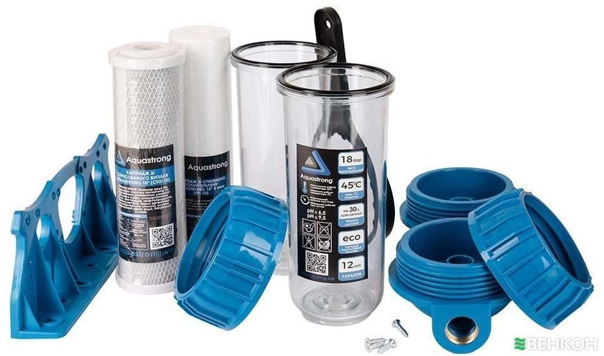 Фільтр для води AQUASTRONG MP2 10-3P 1" (MP2-10310) MP2-10310 фото