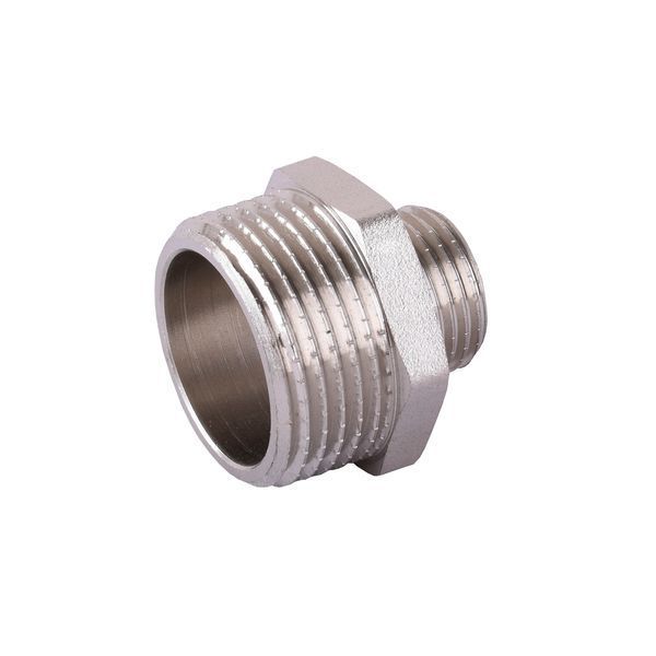 Ніпель SOLOMON 3/4&Prime;х1/2&Prime; ЗЗ нікель 8208 N 000022186 фото