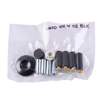 UNIO KK W 02 BLK Комплект кріплень водозаповненої сушарки. Чорний 000027923 фото