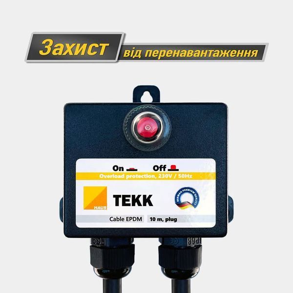 Насос дренажно-фекальний TEKK HAUS SDF 1.1-13 10m кабель + пульт d1000053 фото