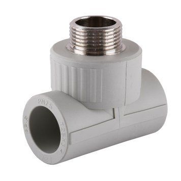 Трійник зовнішня різьба Vsplast PPR 50х1 1/2'' 1016 000003722 фото