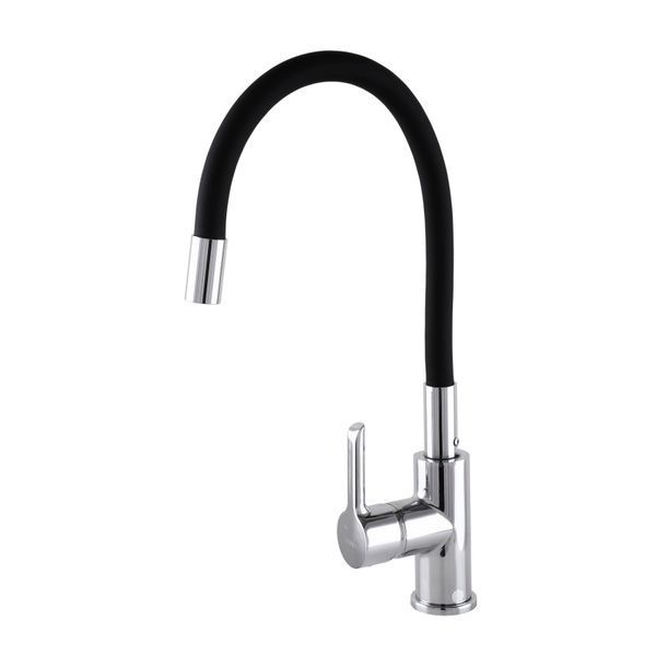 Смеситель для кухни DOMINO PRESTIGE DPS-203SLR-Black 000022592 фото