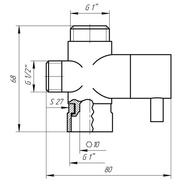 Кран &Prime;Утро&Prime; Globus Lux NMV-108 евро переключатель SUS 304 000024841 фото