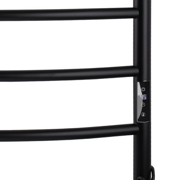 Рушникосушарка UNIO LD ЕU 700-500-7 BLK Лесенка Дуга электро черная 000029424 фото