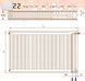 Радіатор сталевий DeLonghi Radiators PHD 2.0 Panel 22 TEC 500x1000 мм 1885 Вт бок. праве/нижнє підкл., артикул 0H81225330 117620 фото 2