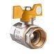 Кран шаровый прямой SOLOMON 3/4&Prime; ВВЖБ PN40 B1007 000001505 фото 2