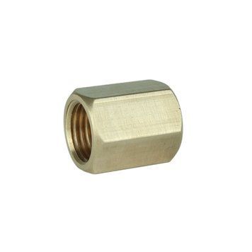 Муфта 1/4&Prime;ВВ латунная восьмигранная А0322А 000028664 фото