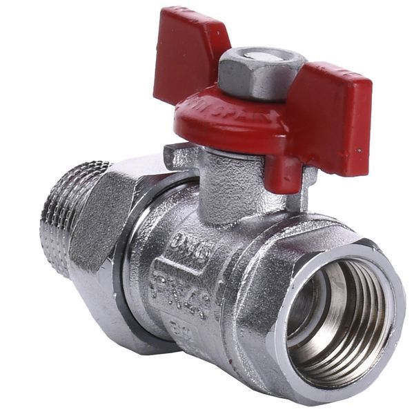 Кран шаровый прямой с американкой ARCO 1/2&Prime; TURIA 0117208 000004844 фото