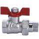 Кран шаровый прямой с американкой ARCO 1/2&Prime; TURIA 0117208 000004844 фото 2