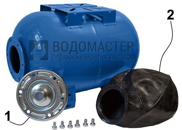 Гідроакумулятор 50л Zilmet ultra-pro 10bar ( 1100005005 ) 000001442 фото