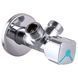 Кран шаровой угловой двойной ARCO 1/2&Prime;х 1/2&Prime;х1/2&Prime; A80TWIN CQ4105 000013551 фото 1