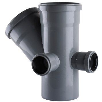 Крестовина VSplast 2пл перех 110х110х45&deg;+2(50х90&deg;) (отвод справа и сзади) 000025630 фото