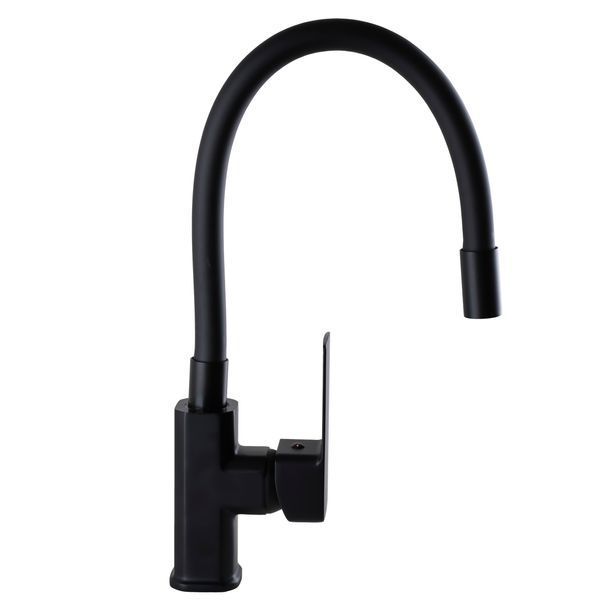 Змішувач для кухні DOMINO MALIBU DMM-203 LR-BB-BL (BLACK-BLACK) 000014189 фото