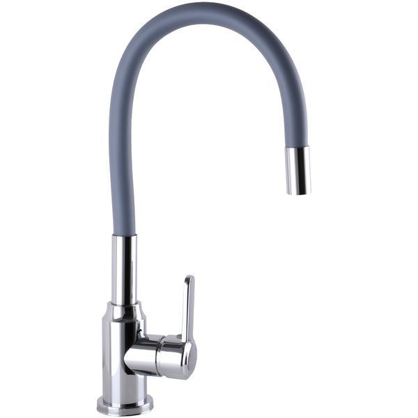 Смеситель для кухни DOMINO ELLIPSE DCC-203L-GRAY 000025129 фото
