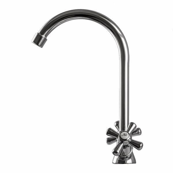 Змішувач для кухні DOMINO DK-H104-2N-CHROM хрест SHARM 000011192 фото