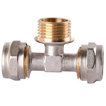 Тройник с наружной резьбой NTM NF-1019 16х1/2&Prime;х16 000002590 фото