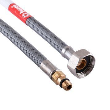 Шланг для змішувача TUCAI М8х1/2&Prime; кор. 1,0м АНТИКОРОЗІЯ TAQ MINI AСB 206430 000015705 фото