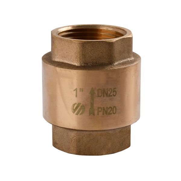 Клапан обратного хода латунный шток ARCO 1&Prime; 191405 SPAIN 000020267 фото