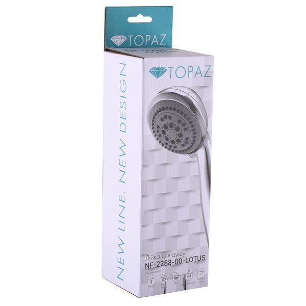 Душевая лейка Topaz NF-2288-00-LOTUS 000025266 фото