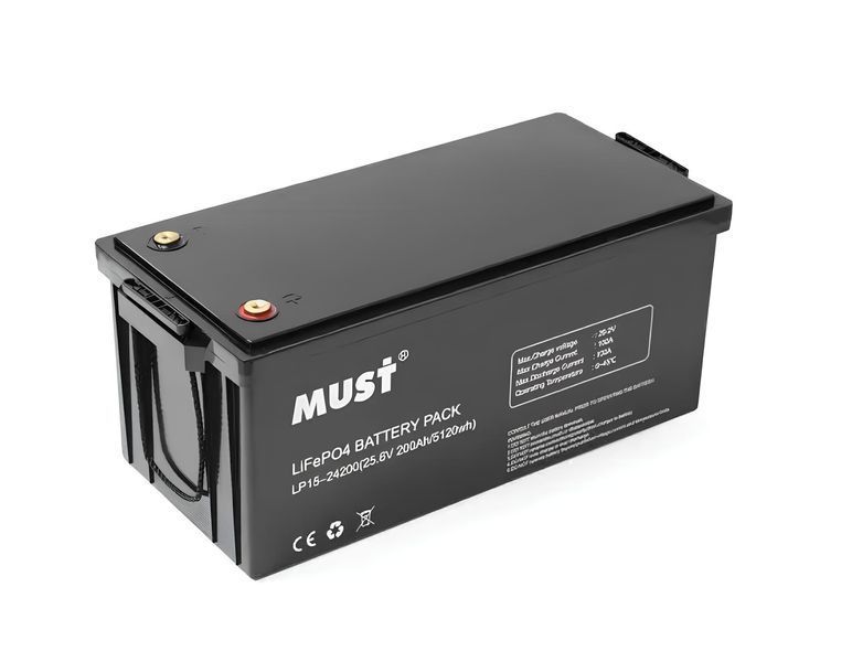 Аккумулятор MUST LiFePO4 LP1500-24200 24V 200Ah LP1500-24200 фото