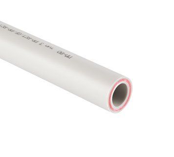 Тpуба Rozma composite PPR/AL/PPR PN-20 90х12.3(красная вставка) 1001232 фото