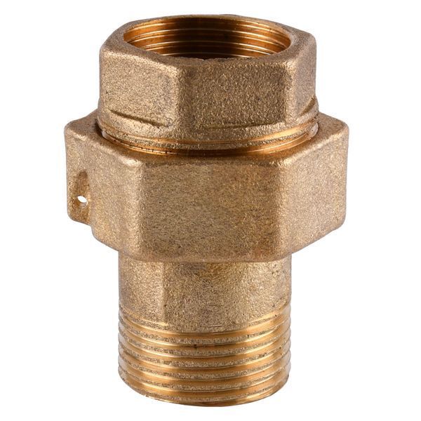 Сгон американка прямая латунная 3/4&Prime;ВР х 3/4&Prime;НР литейная с паранитовой прокладкой 1503Б 000016935 фото