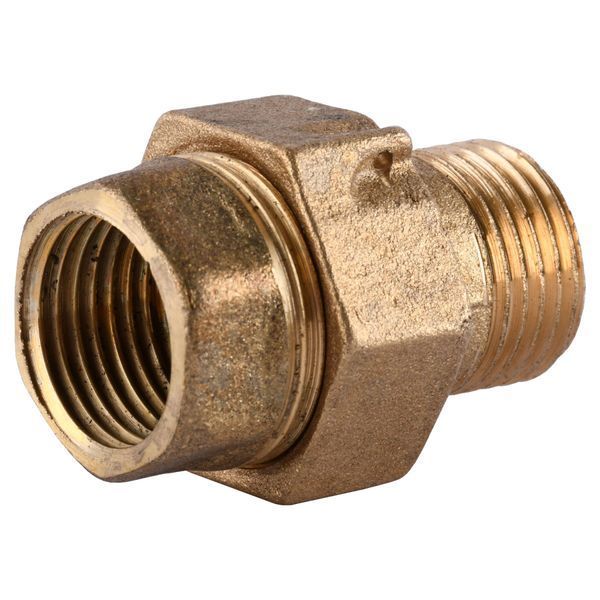 Сгон американка прямая латунная 3/4&Prime;ВР х 3/4&Prime;НР литейная с паранитовой прокладкой 1503Б 000016935 фото
